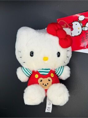 Sanrio Vintage style Red Hello Kitty Plush/Keychain LK47